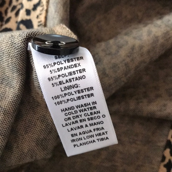 HOST PICK-Altard State-Leopard Button Down Dress-S - Picture 4 of 5